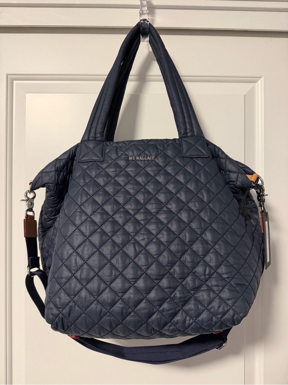 MZ Wallace: Metro Tote Deluxe Medium - Navy EUC